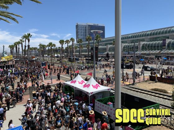 SDCC 2019 Outside the convention center